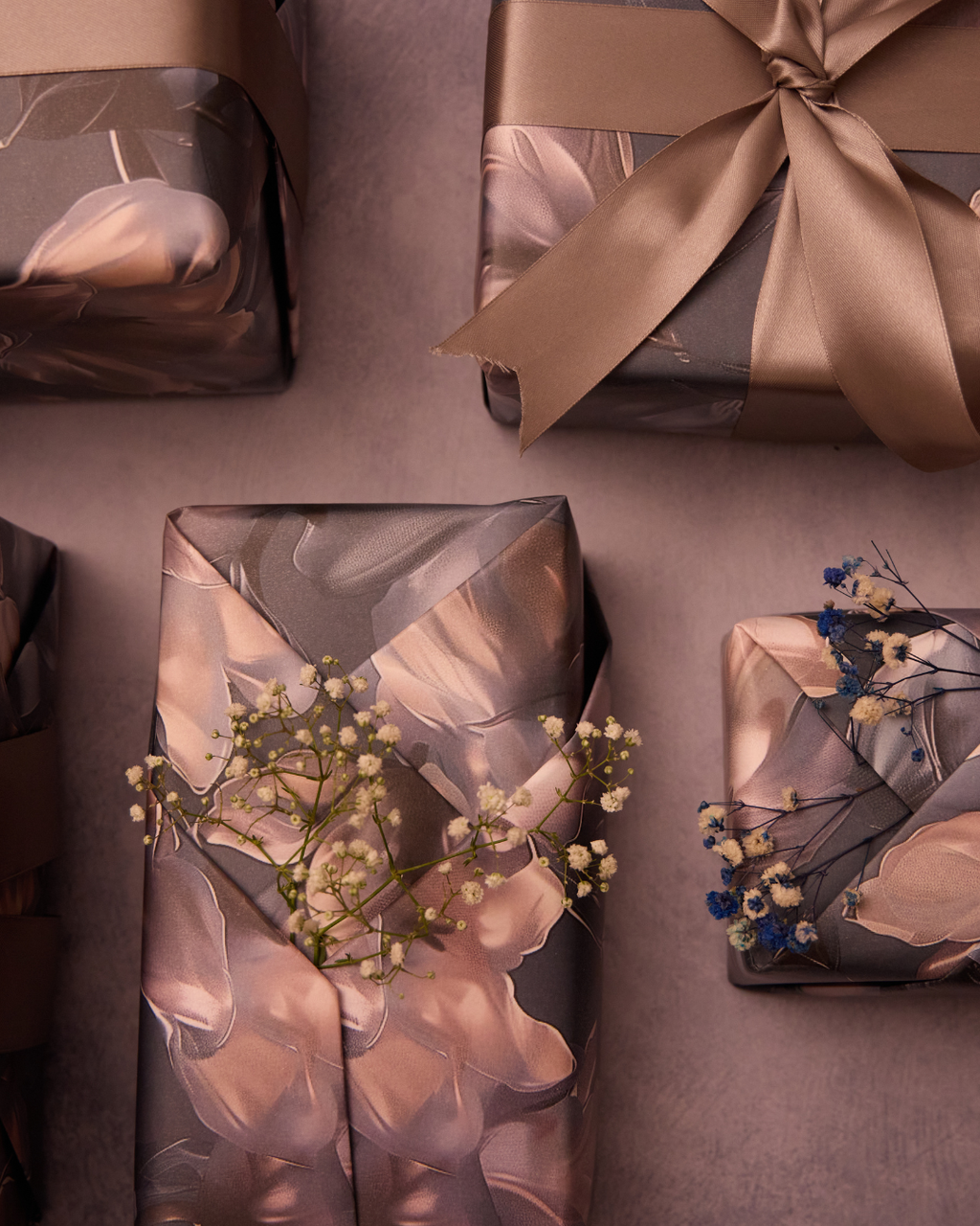 Moonlit Magnolia Wrapping Paper