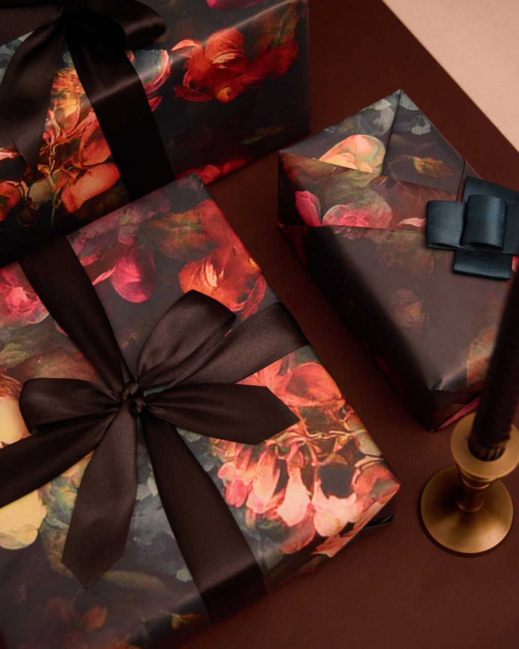 Midnight Bloom Wrapping Paper