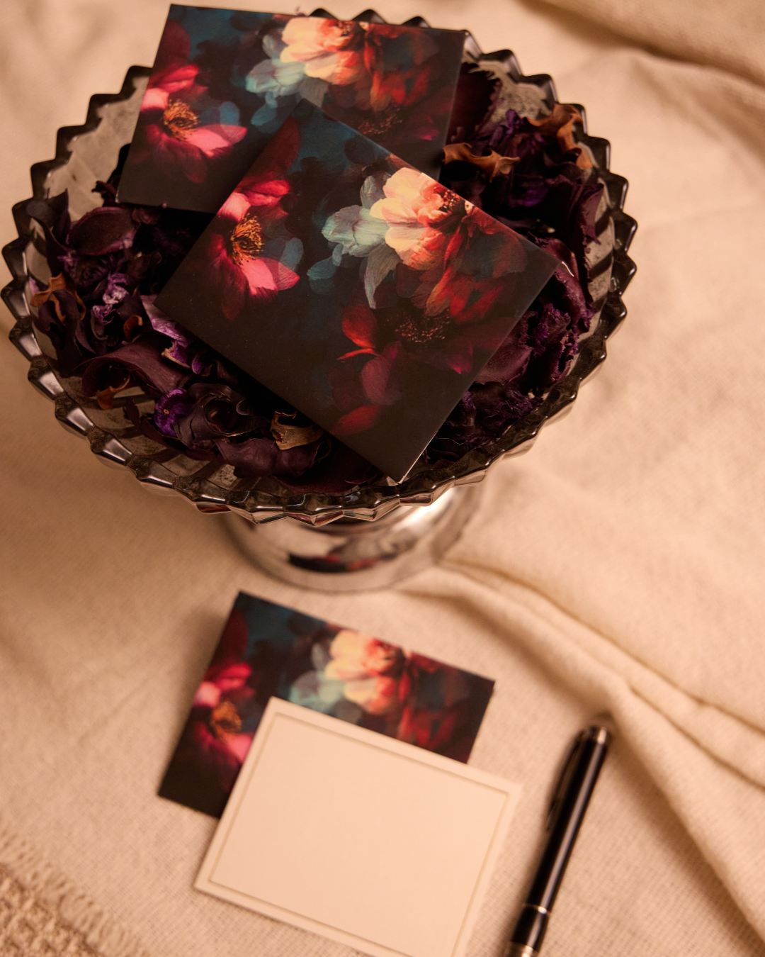 Midnight Bloom Envelope
