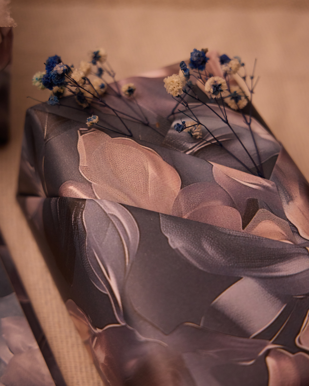 Moonlit Magnolia Wrapping Paper