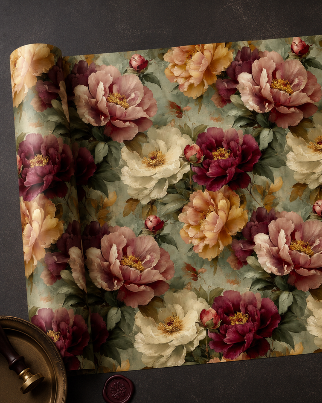Sage Garden Wrapping Paper